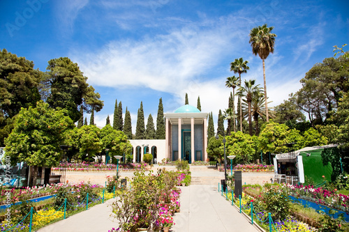 Saadi mausoleum in Shiraz photo