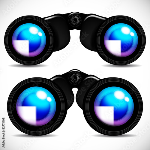 Binoculars.