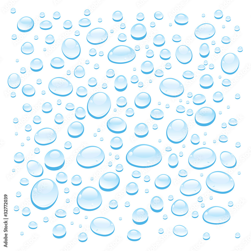 background with water drops