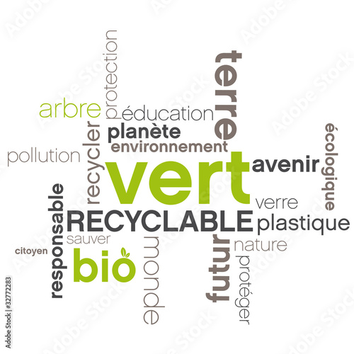 mots image bio/vert