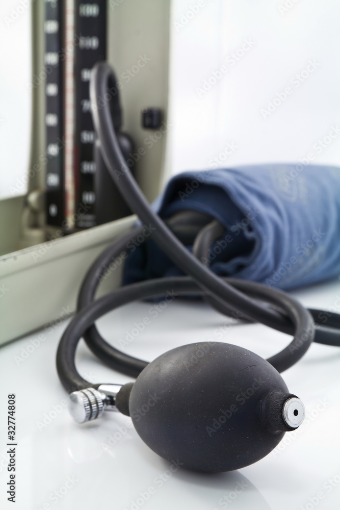 Old style blood pressure meter Old style blood pressure meter