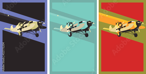 Vintage Aviation Poster