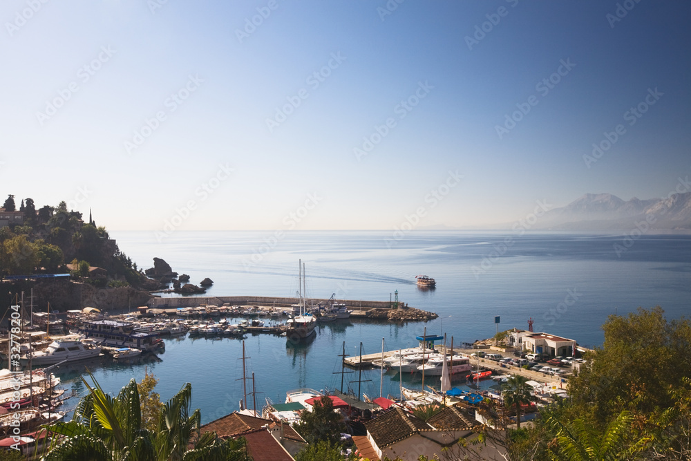 Fototapeta premium Hafen, Antalya, Türkei