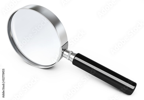 Magnifying glass - standing