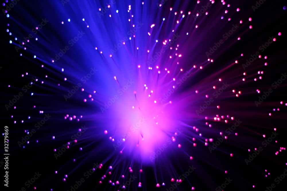 Naklejka premium Glasfasern