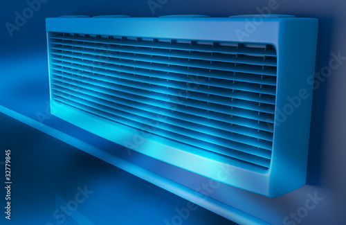 AC Unit Cold Wall