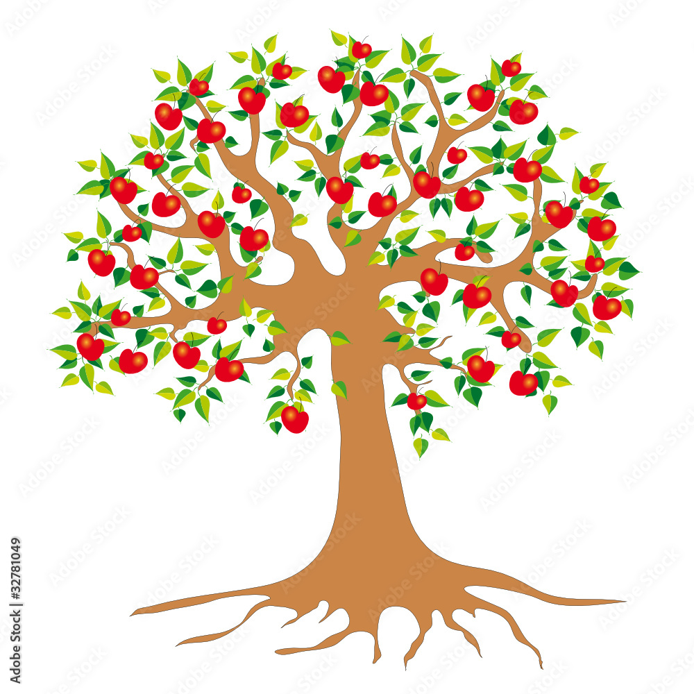 Baum mit Früchte