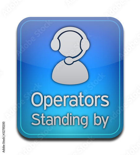Operators Standing By Badge
