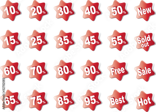 Discount labels