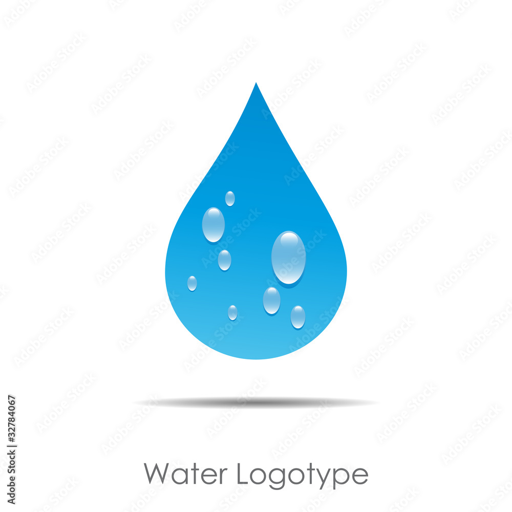 Logo sparkling mineral water # Vector Logo sparkling mineral water # Vector