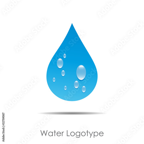 Logo sparkling mineral water # Vector photo