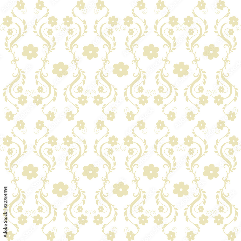 Obraz premium Seamless floral pattern