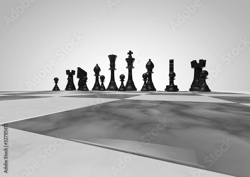 Chess black set