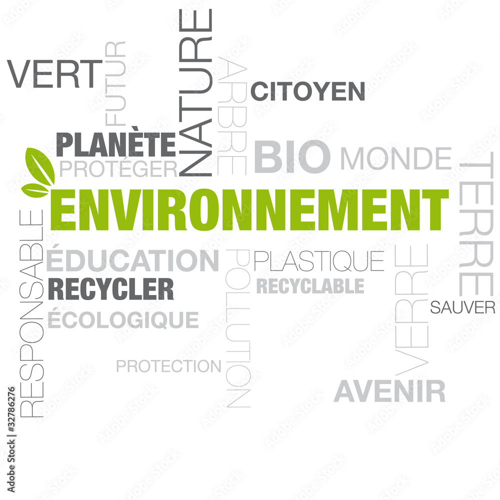 mots image thème de l'environnement