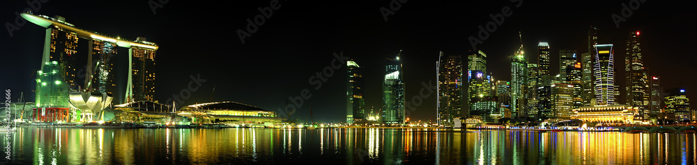 Fototapeta premium skyline Singapour