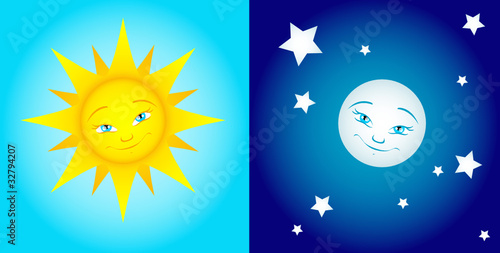 Sonne und Mond