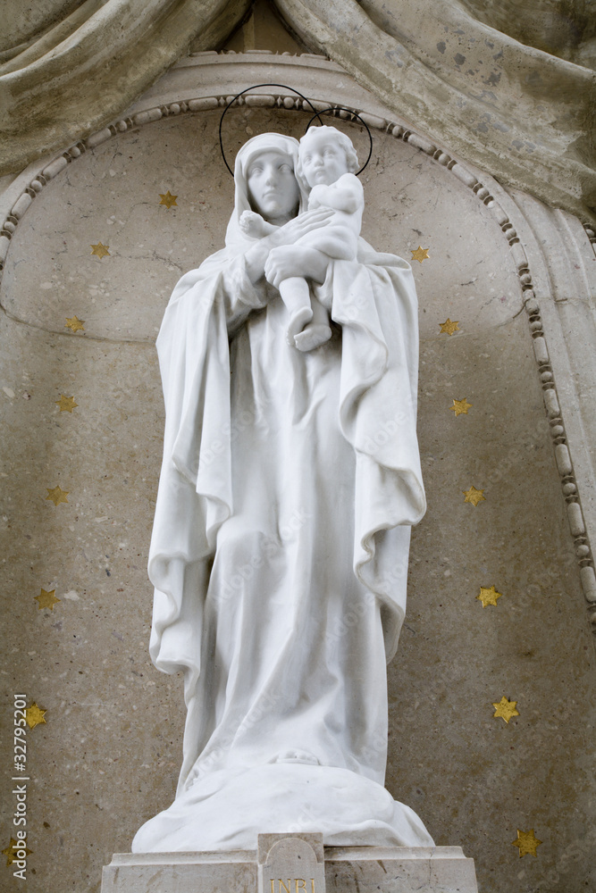 Mariazell - statue of holy Mary