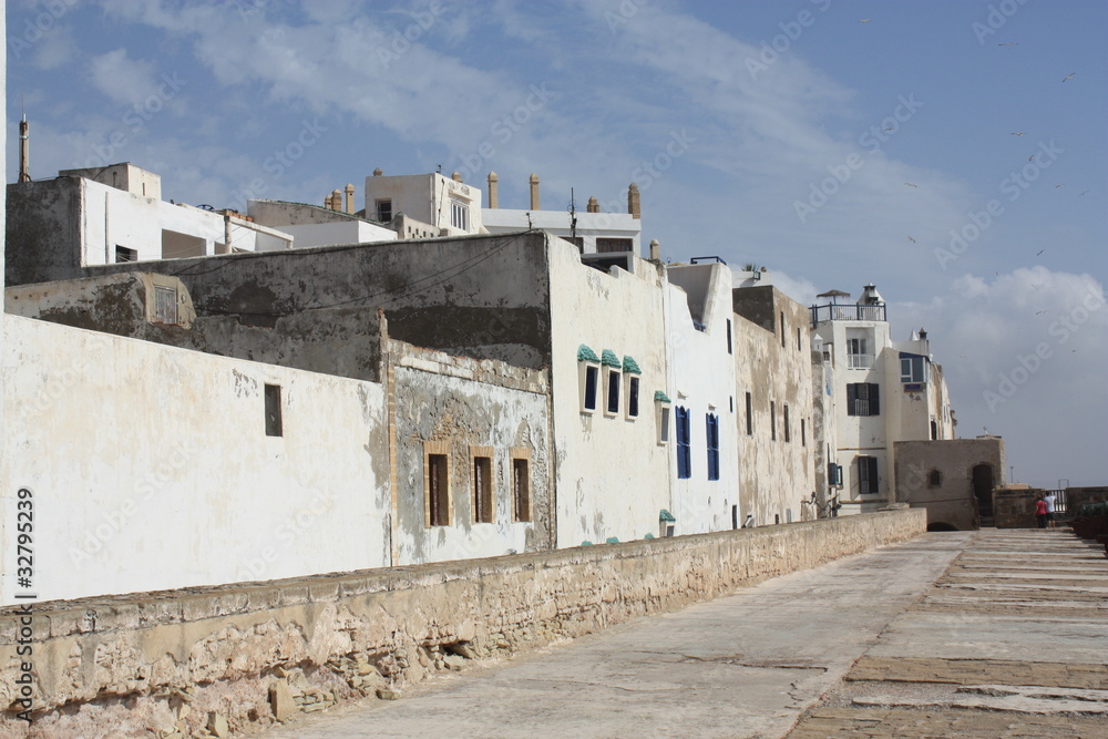 Ville d'Essaouira au Maroc