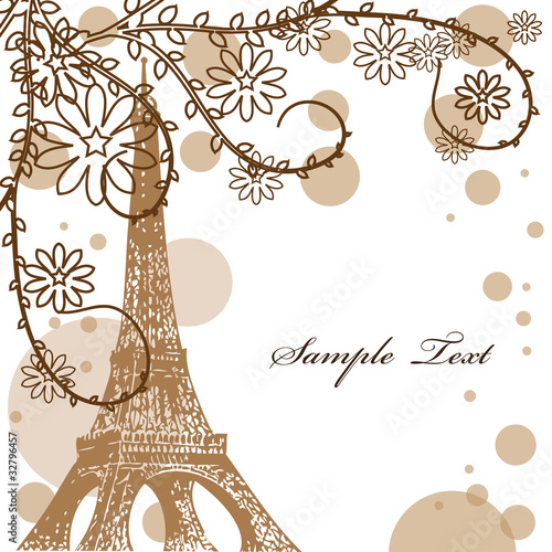 Paris postcard