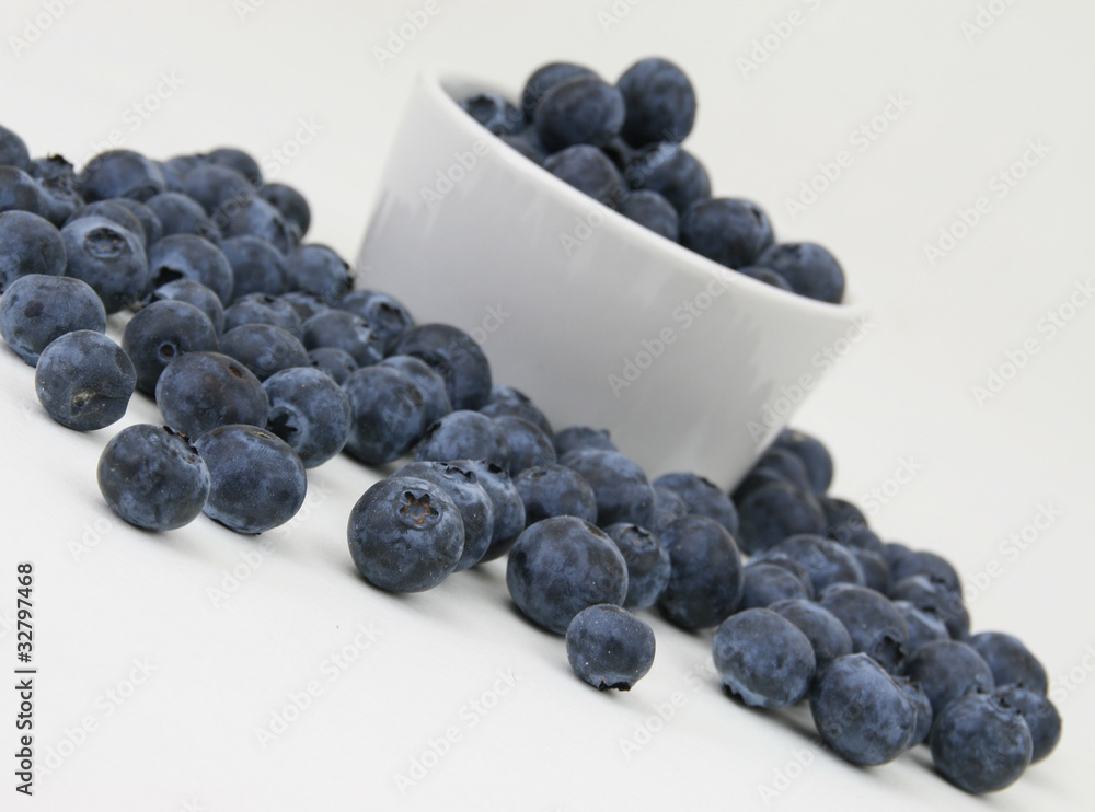 Heidelbeeren in einer Schale