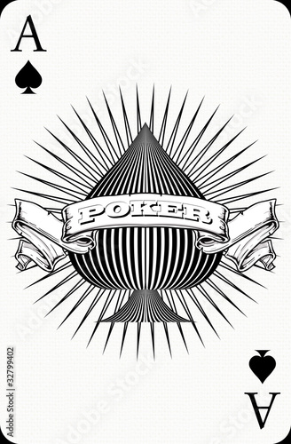 Ace poker card