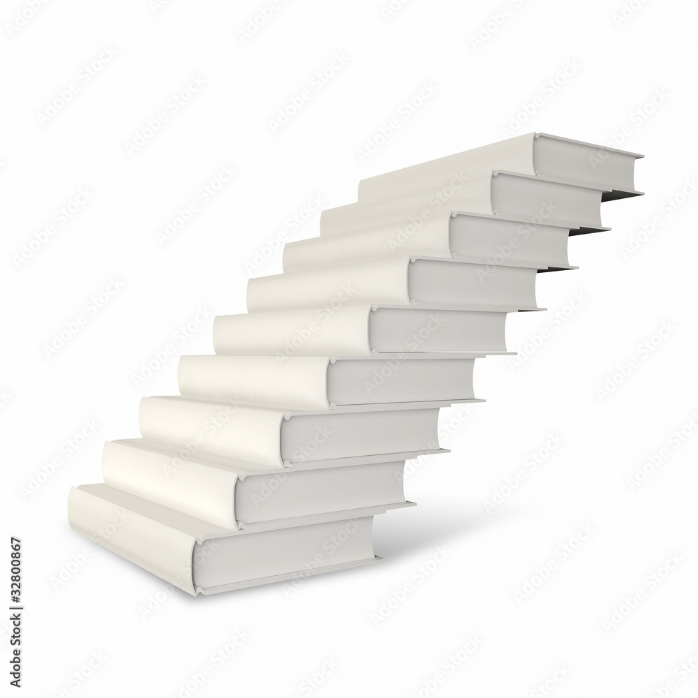 stack of white books stack of white books