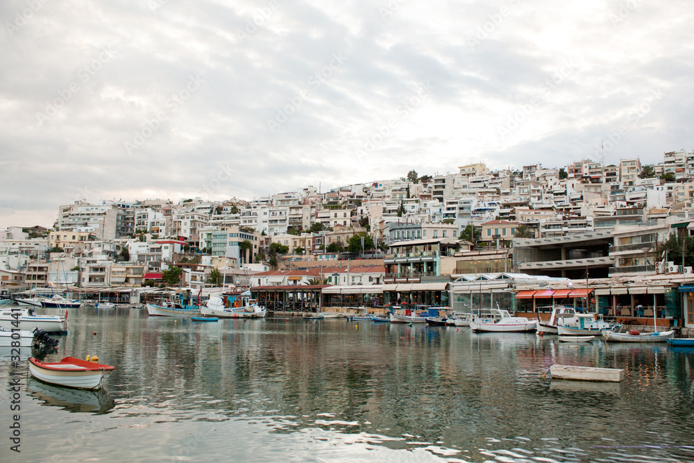 Microlimano Harbour in Piraeus, Athens, Greece