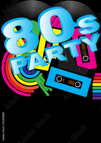 Retro Music Background