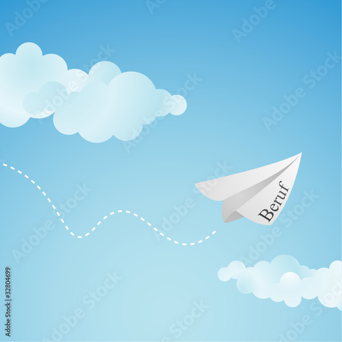 Papierflieger, Beruf