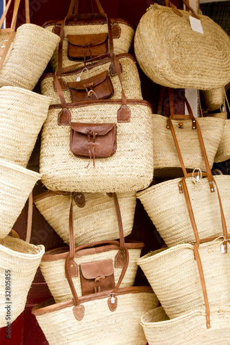 Obraz na plátně basketry basket shop Ibiza Balearic Island