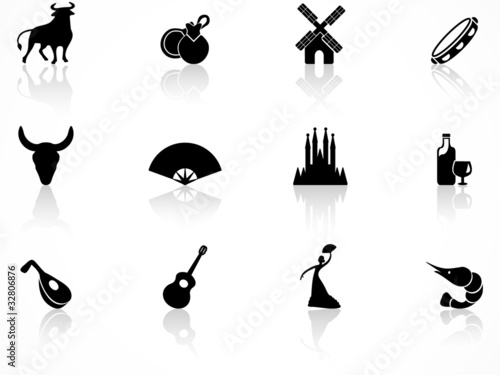 Spain culture icons