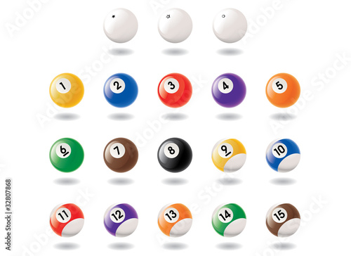 Pool Balls Icons