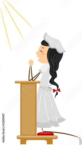 Praying Christian