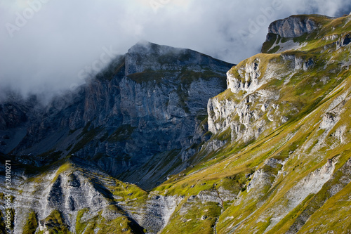 ovronnaz range mountains