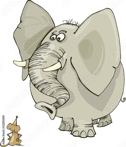 Elephant and mouse