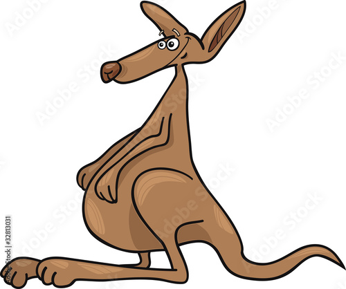 cartoon Kangaroo