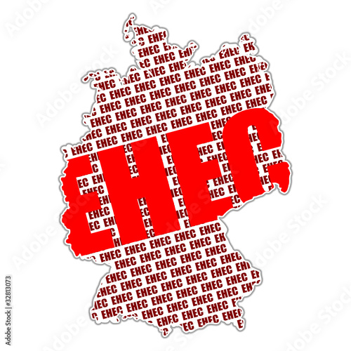 landkarte deutschland ehec III