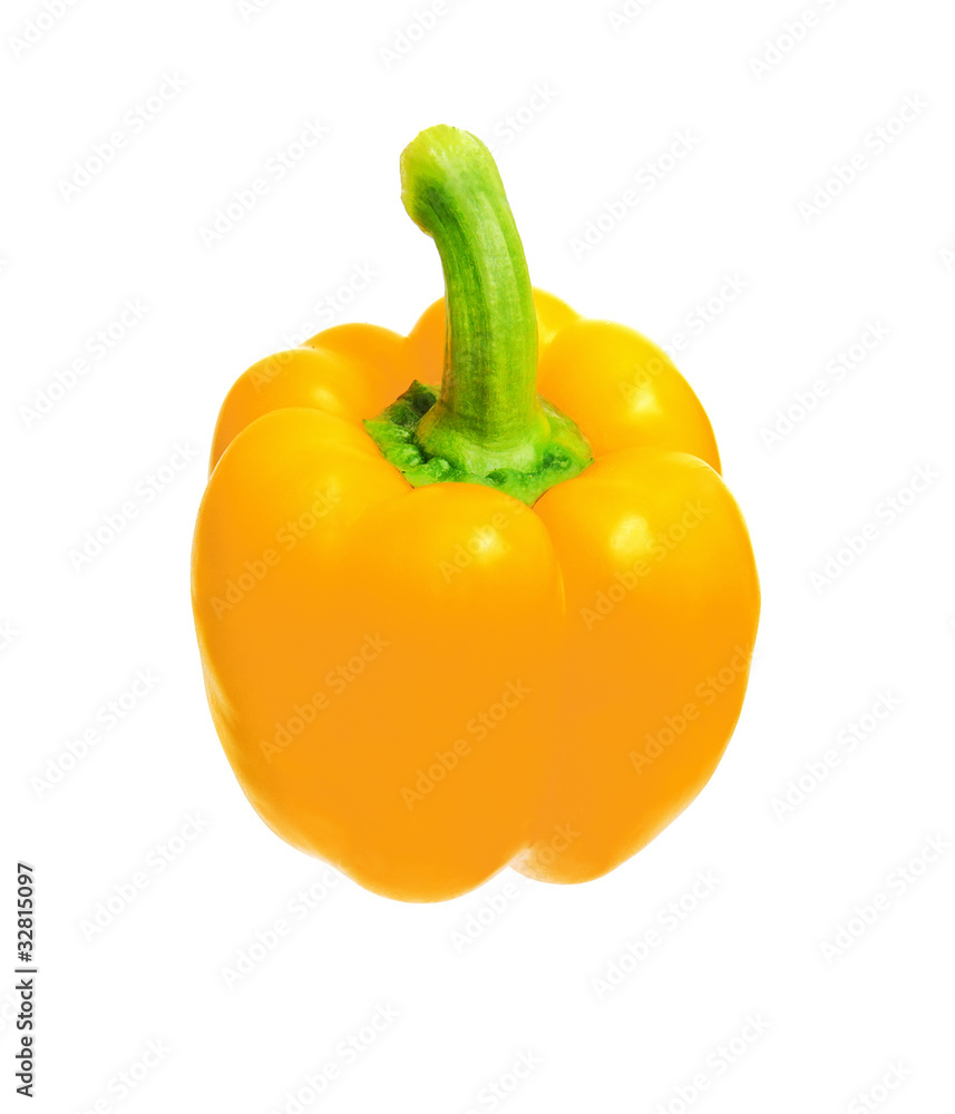 peppers on a white background peppers on a white background