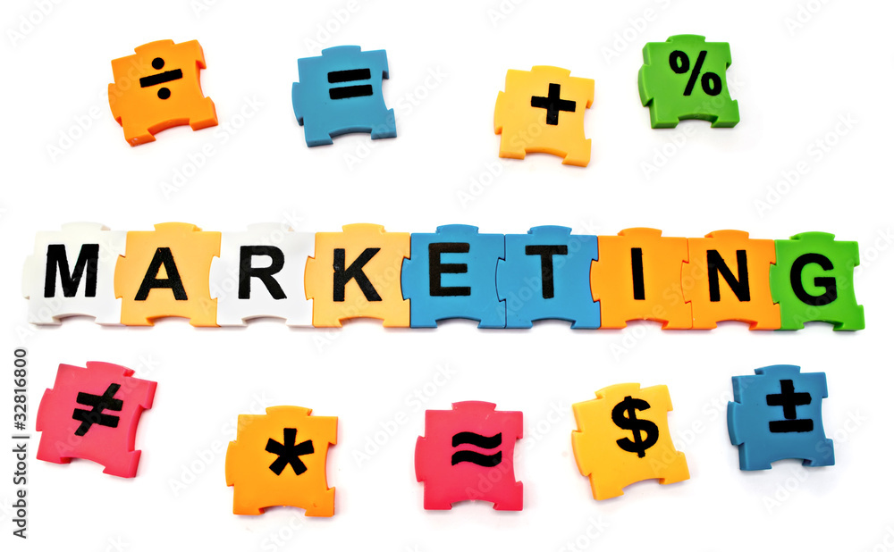 Fototapeta premium Marketing