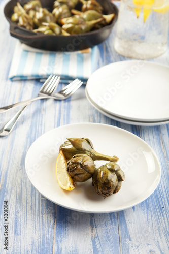 Roasted Artichokes