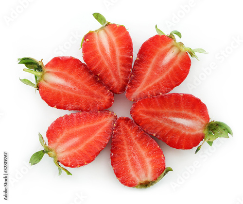 Strawberry flower