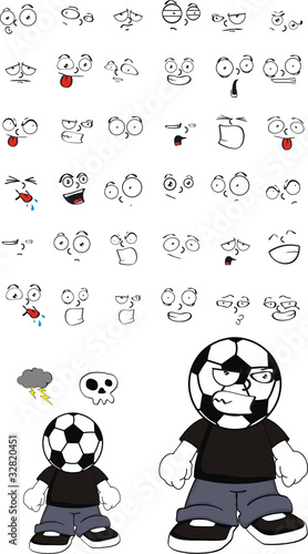 soccer kid cartoon set11
