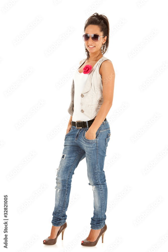 Fototapeta premium casual woman
