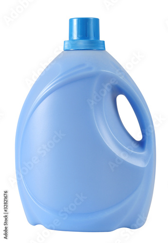 Detergent bottle. Isolated