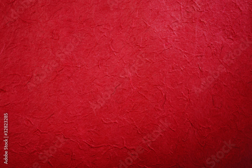 Red handmade paper