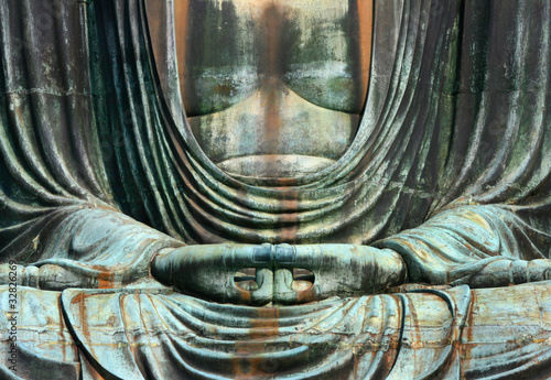 Hände eines Buddha