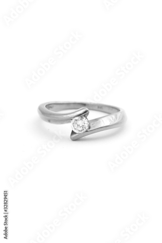 bague en argent et diamants 5