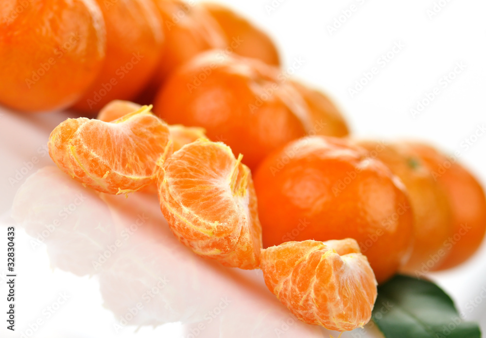 Mandarin fruits Mandarin fruits