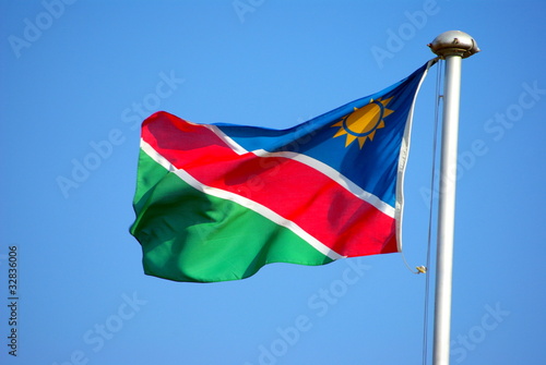 Flagge von Namibia, Afrika