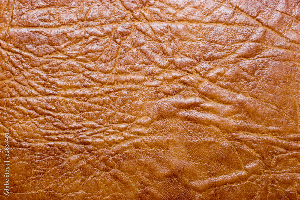 Brown leather texture